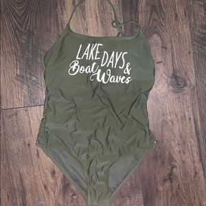 Women’s one piece bathing suit